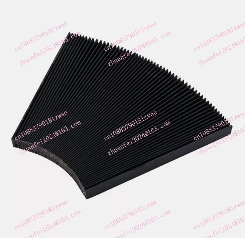 

Hot CNC Milling Machine Flexible Guard Dust Cloth Protective Flat Accordion 130-300mm Bellows Dust Cover Tool 1.5M*15mm
