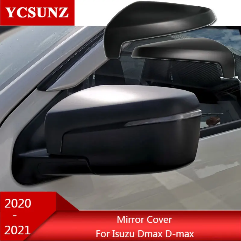 

ABS Side Mirror Cover For Isuzu Dmax D-max 2020 2021 2022 2023 rearview mirrors exterior parts Car Styling