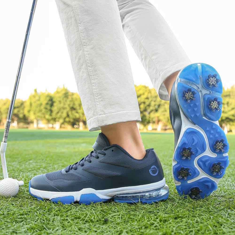 Pánské odborný golf boty outdoorové pánské fitness pohodlné golf tráva průběh boty unisex golf sportovní boty