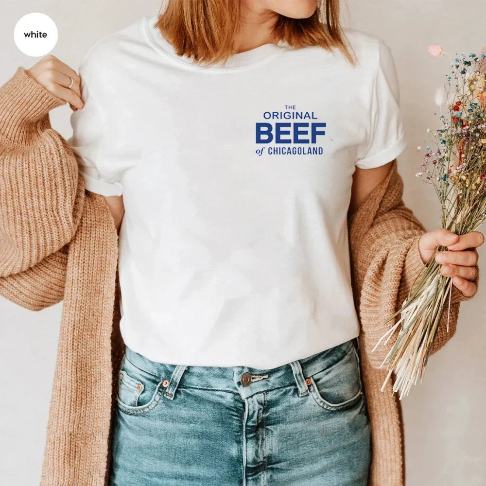 

Футболка The Original Beef Of Chicagoland, футболка, топ, подарок для ТВ-шоу, Fandom The Bear Carmy Richie, футболка унисекс The Bear из сериала TV