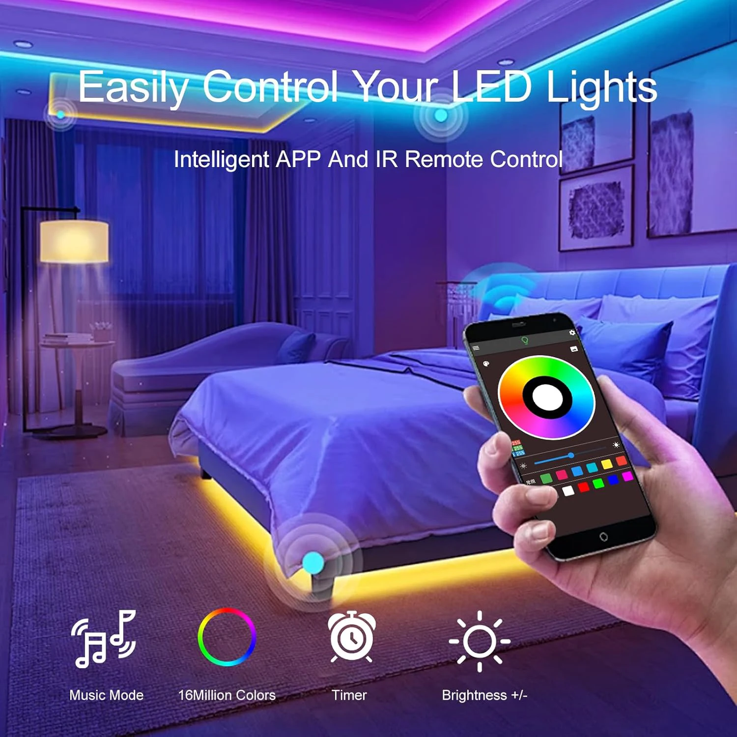 RGB LED-stripverlichting met m - Decor Lighting Hours recensie en prijs