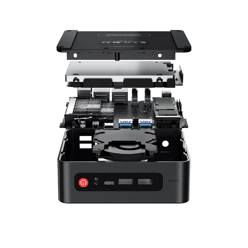 Mini computadora host MINI PC puede agregar disco duro