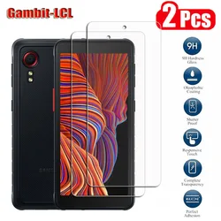 2Pcs Protective Tempered Glass For Samsung Galaxy Xcover 5 4 4S Pro 3 Xcover5 Xcover4 Xcover4S Phone Screen Protector Cover Film