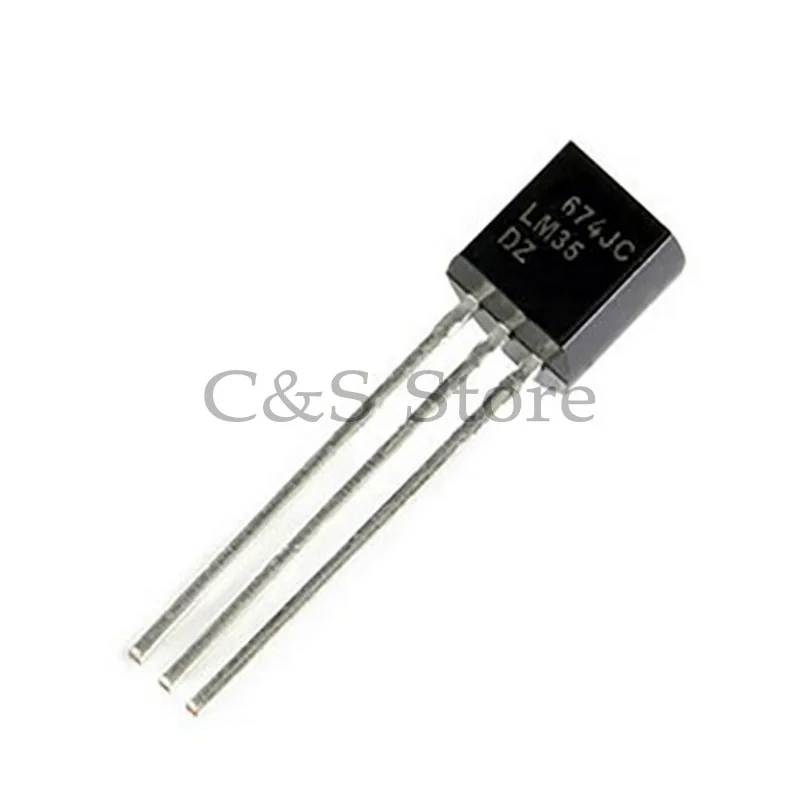 Capteurs centigrades de précision LM35DZ TO-92 LM35, 5 pièces