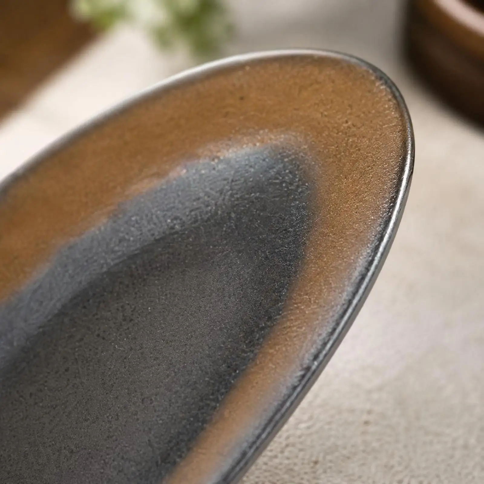 Coarse Pottery Incense Burner Holder for Sticks Cones Smudge Sage Wood Ash Tray Meditation Room Decor