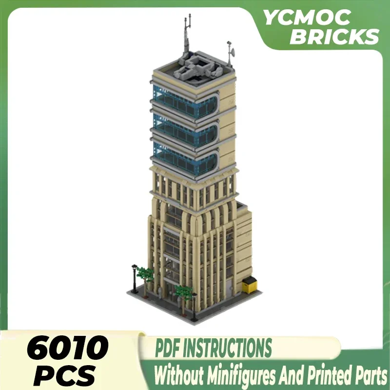 Hero Movie Model Moc Building Bricks Modern No. 4 Skyscraper Technology Modular Blocks Gifts Christmas Toys DIY Sets Assembly