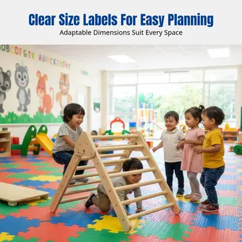 Multifunctional Indoor Climbing Frame, Tactile Training Toy for Babies, Toddler Climbing Ladder, Preschool Play Frame
