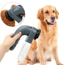 Electric Pet Hair Sucker Portable Vacuum Cleaner Remover Brush Cat And Dog Comb Grooming Suction Device Pet Accessories