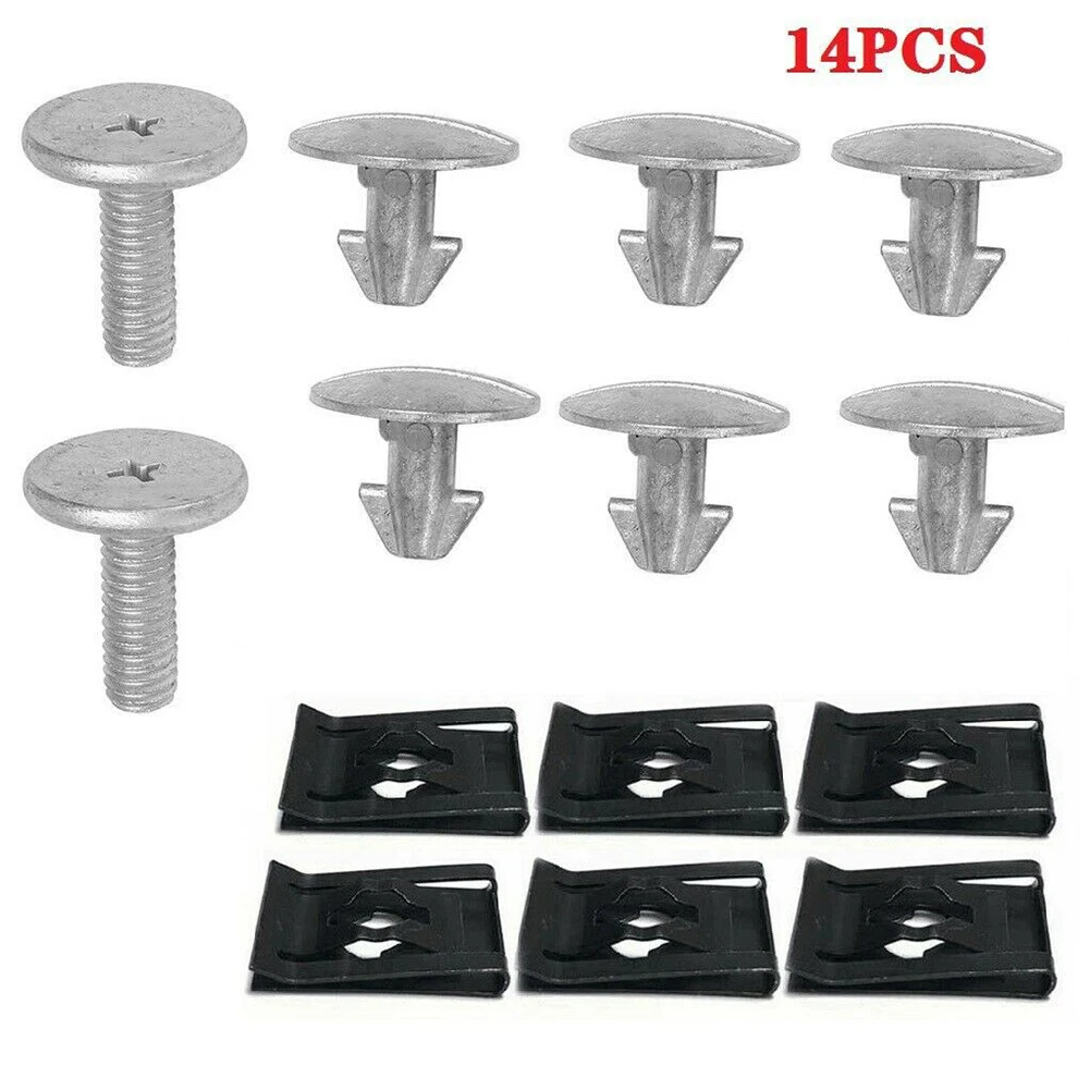 14pcs Engine Lower Cover Screw & Bolt &Access Clip For Honda For CR-V 17-20 90674-TY2-A01 90105-TBA-A00 High Quality Screw