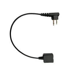 Cable adaptador para BTECH GMRS-PRO K1, que asegura una integración sin costuras con accesorios K1