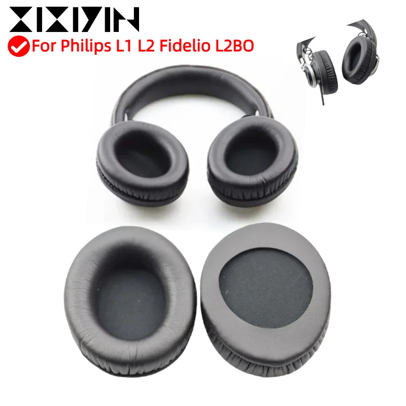 

XIXIYIN Replacement Earpads For Philips L1 L2 Fidelio L2BO Headphones Softer Protein Leather Earpads High Quality Earpads