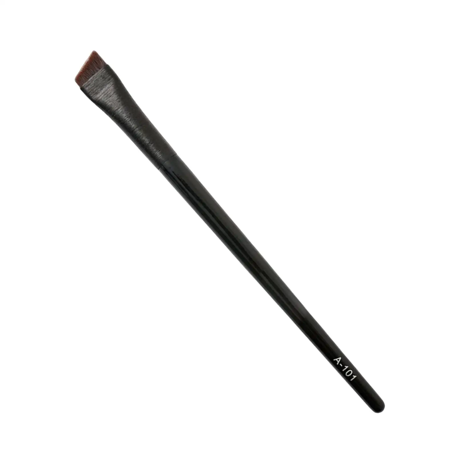 Pennello per eyeliner e sopracciglia Setole ad angolo fine Strumento per il trucco degli occhi per salone cosmetico di bellezza o viaggi a casa