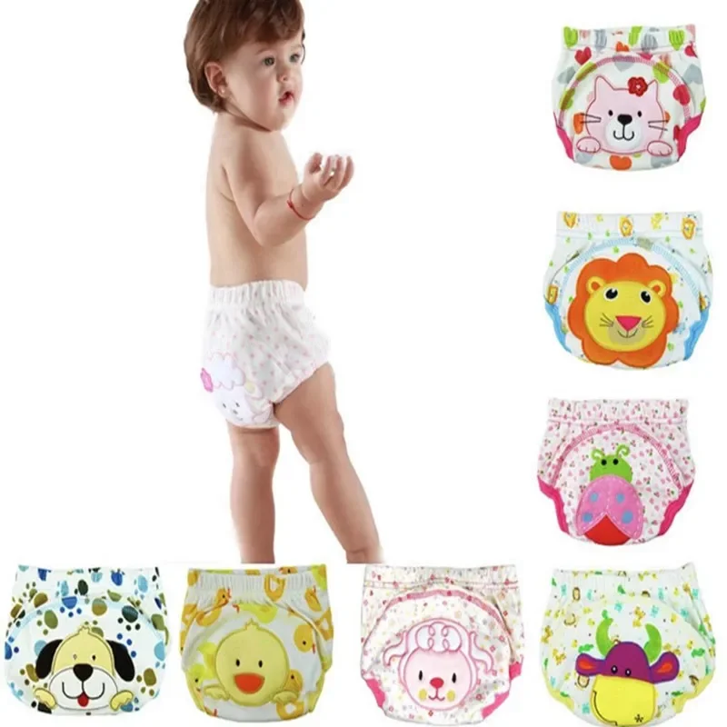 

BabyPotty Training Pants Baby Diapers Reusable Cloth Diaper Nappies Washable Infants Children Underwear Nappy Changing
