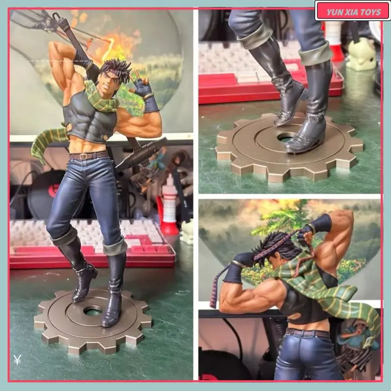 

30cm JoJo's Bizarre Adventure Joseph Joestar Anime Muscular Build Standing Pose PVC Figure Statue Desktop Decoration Gift​