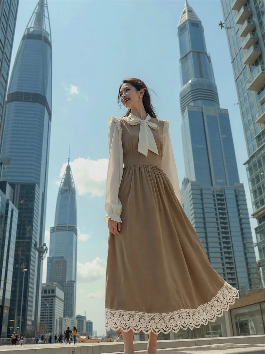 Vestido longo preto feminino até o tornozelo, vestido de noite em camadas, perspectiva, corrente, fantasia, adorável, simples, jantar, festa, temperamento, noiva