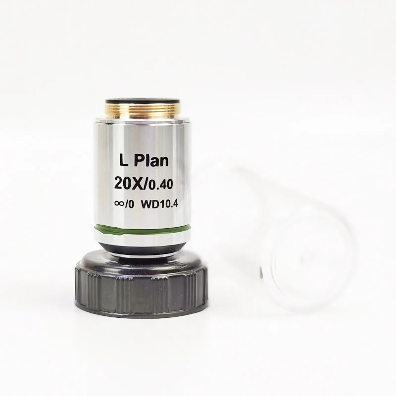 Long Working Distance Infinity Plan Objective Lens 5X 10X 20X 50X 100X for Metallurgical Microscope