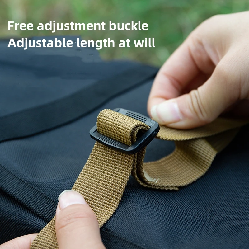 สายสะพายไนลอนแบบปรับได้ 1 ชิ้น สำหรับผู้ชาย สายสะพายไหล่แบบยาว ใช้ได้กับกระเป๋าสะพายข้างทั่วไป สายสะพายสำรอง