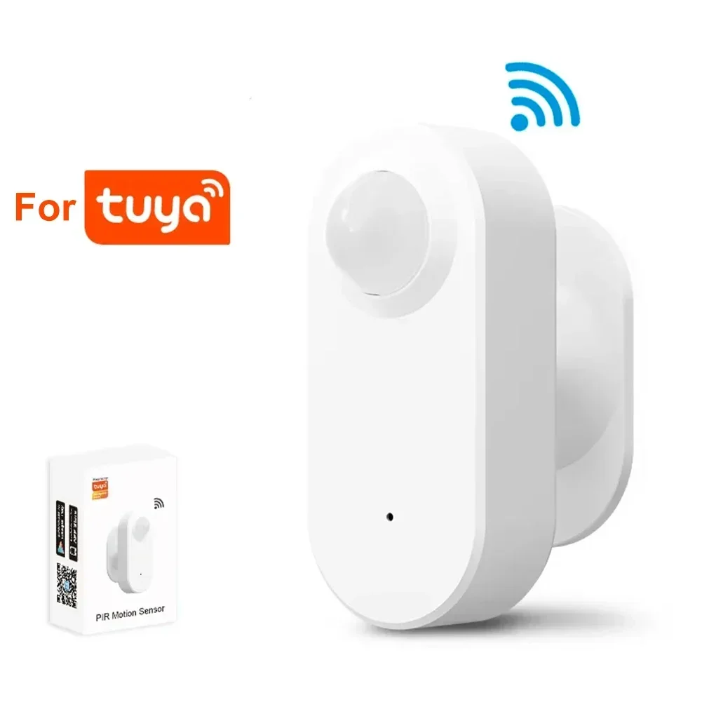 Tuya WIFI PIR Motion Sensor Real-time Monitoring Infrared Human Pressure Detector Life APP Wireless Home Security System