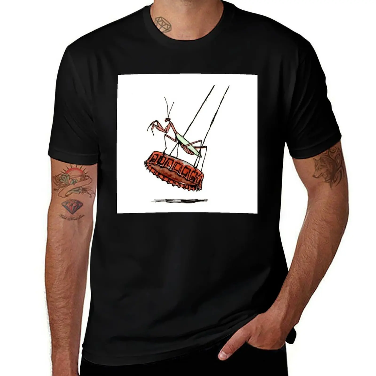 

Mantis Swing T-Shirt new edition oversized graphic tee topping mens clothes