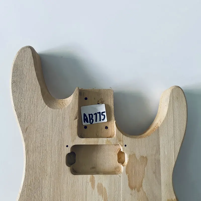 AB775  Custom Handmade Guitar Body Unfinished Mini and Travel Electric Guitar Genuine Mitchell Children Model No Paints