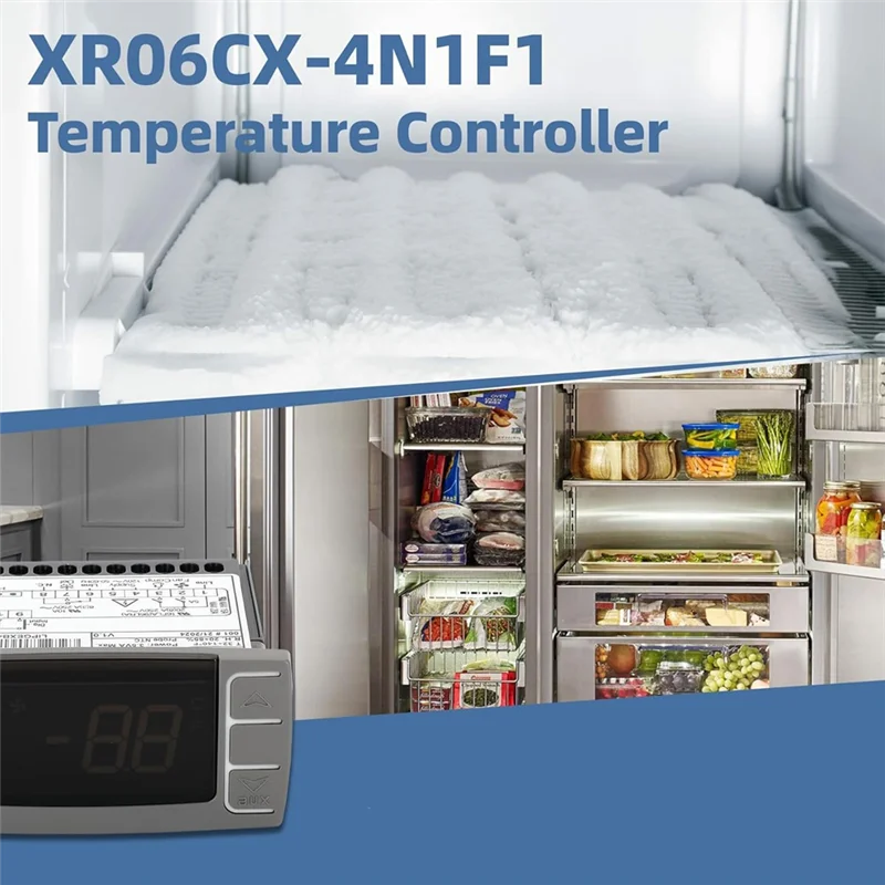 Controladores de temperatura B34B-XR06CX-4N1F1, termostato digital programável com sonda de sensor