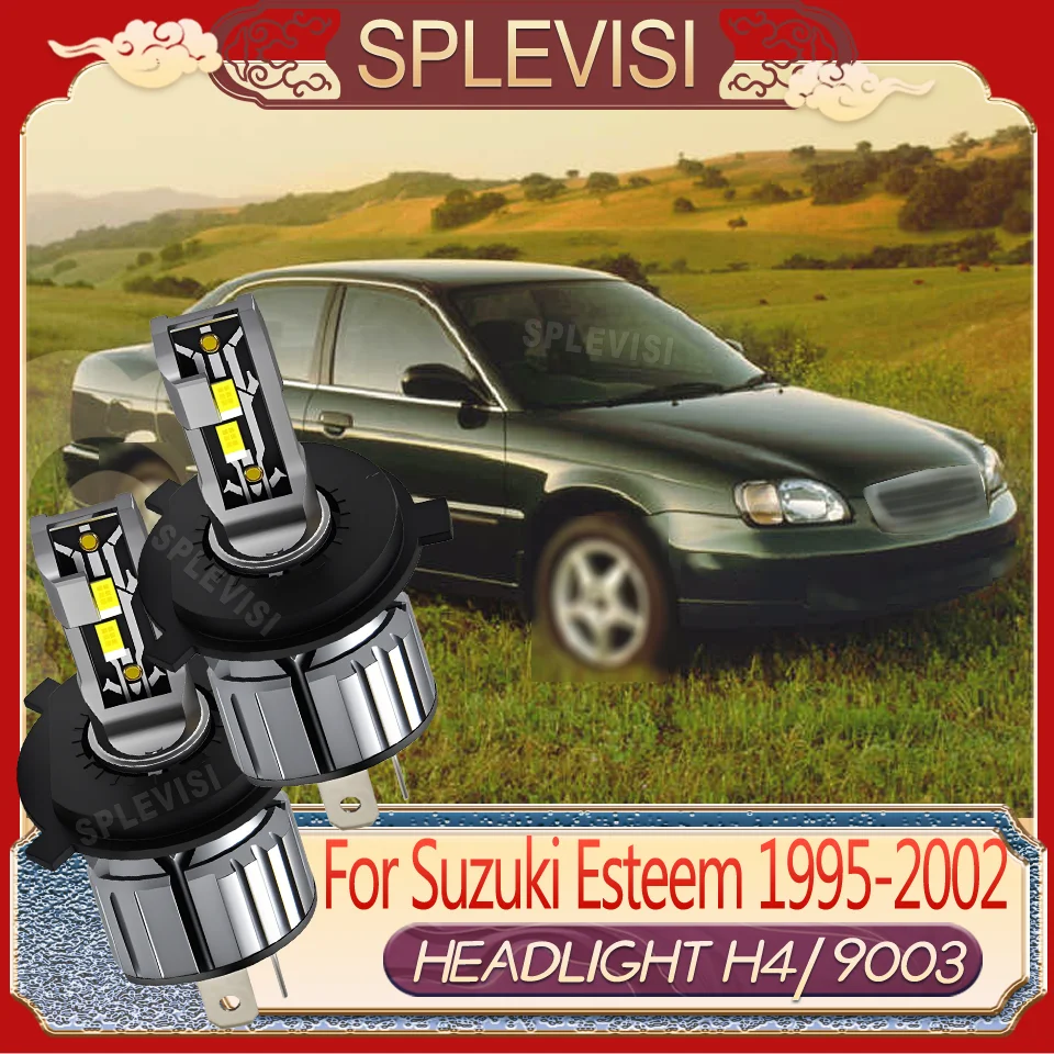 

Waterproof Reduces Vibration Damage Compact Design 9003 LED headlight For Suzuki Esteem 1995 1996 1997 1998 1999 2000 2001 2002
