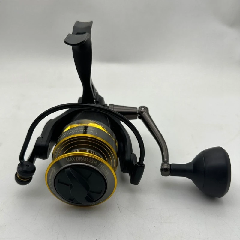 Imported spinning wheels fight four generations, sea fishing all-metal far-cast Luya wheel iron plate big object fishing wheel
