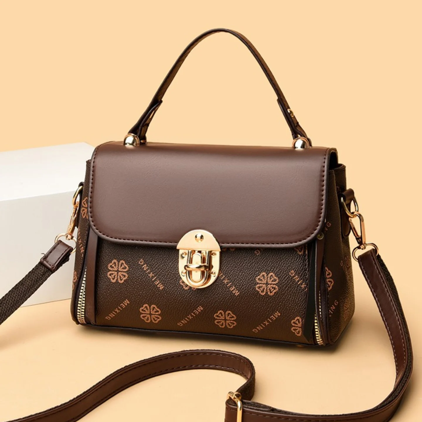 large-capacity-women's-handbag-single-shoulder-crossbody-bag-mom's-small-square-bag-handbag-detachable-strap-fashionable