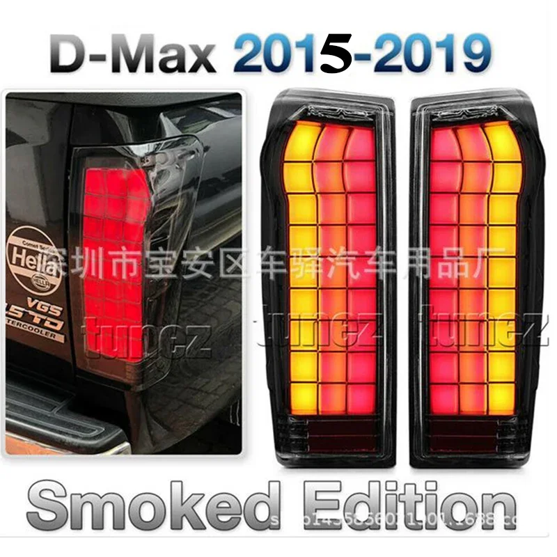 1 PCS Led Tail Light Brake Rear Lamp Left Right Side for Isuzu Dmax 2015 2016  2017 2018 2019