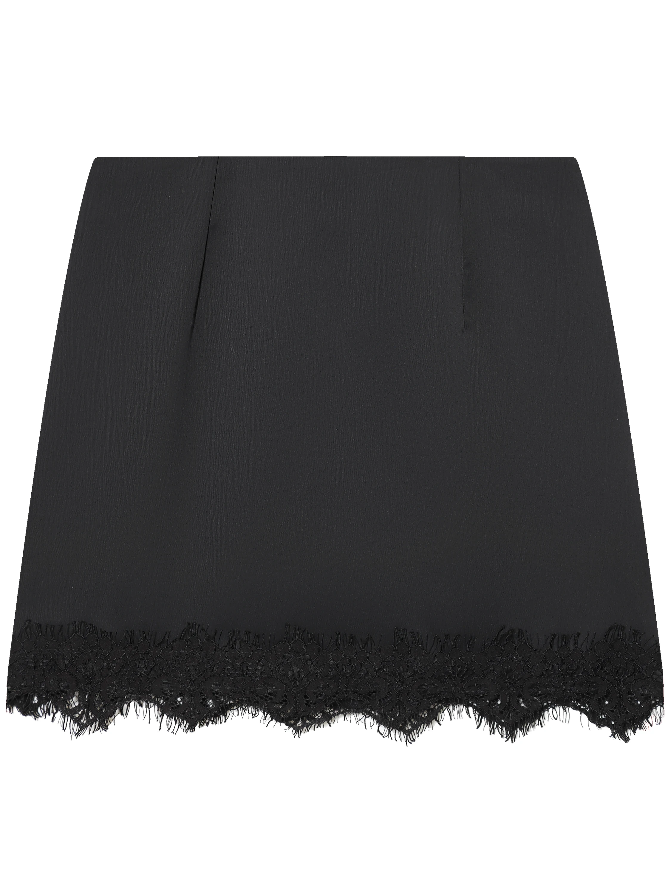 High Waist Lace Splice  Skirt Women's Fashion Summer Polyester Fiber Bodycon Skirt with Inner Anti-Light Pants