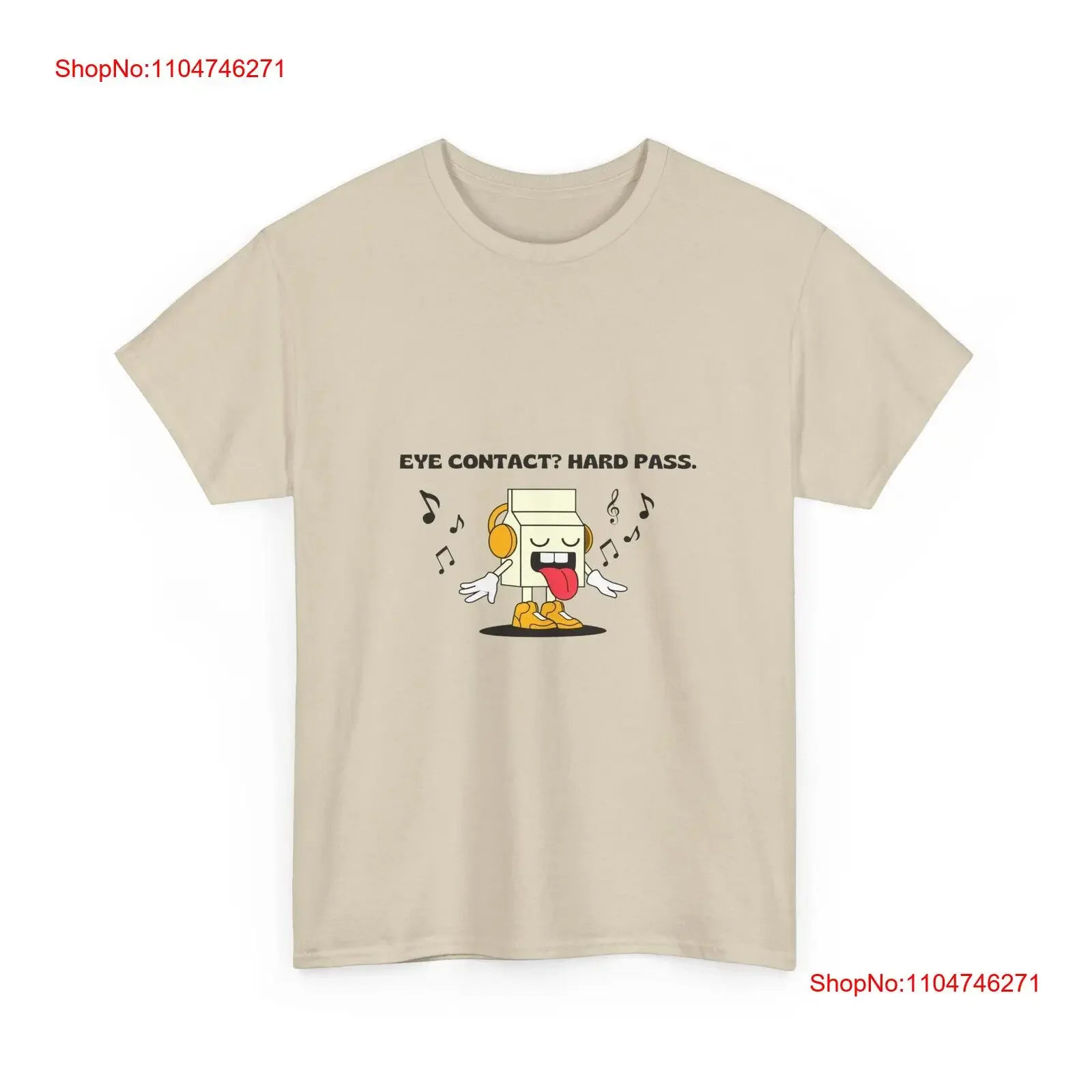 Mental Health T Shirt for Introverts Eye Contact Hard Pass vintage Washed Soft Breathable Comfortable fashion Stylish Versatile