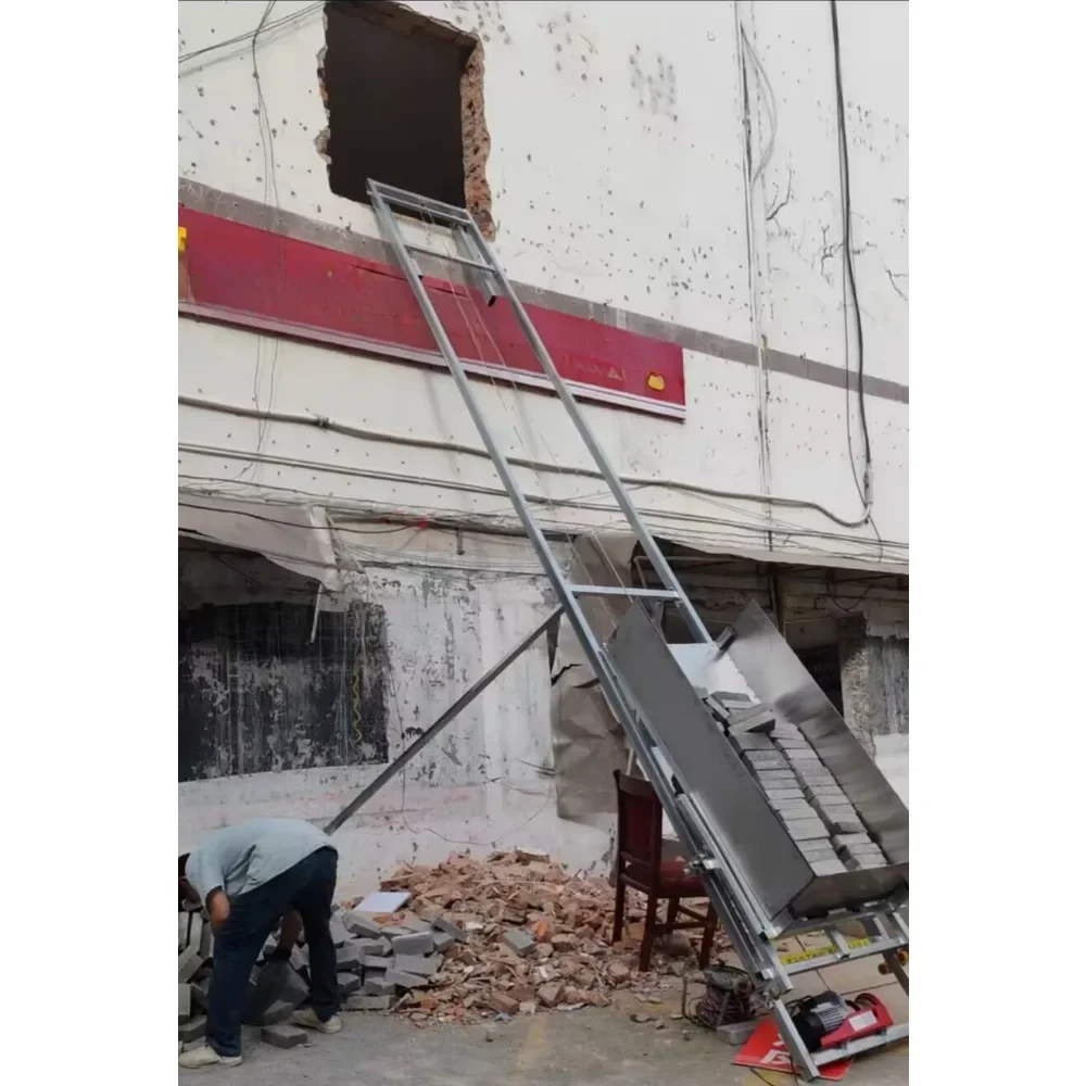 Photovoltaic panel lift for small tile houses with automatic turning