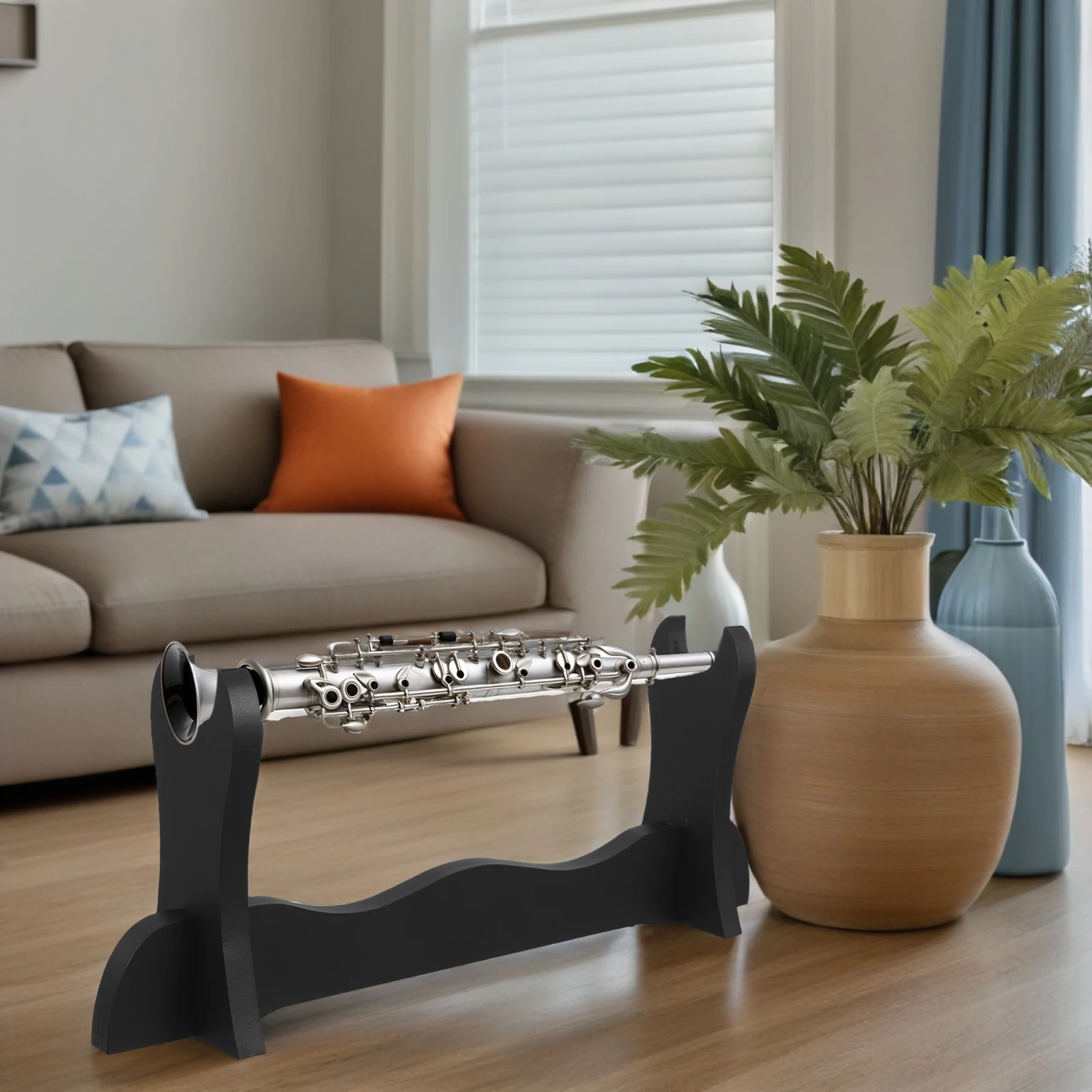 

Recorder Display Stand Desktop Swords Organizer Musical Instrument Flute Holder