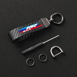 For BMW S1000XR S1000RR 2010 2011 2015 2016 2017 2018 2019 2020 leather motorcycle keychain motorcycle accessories