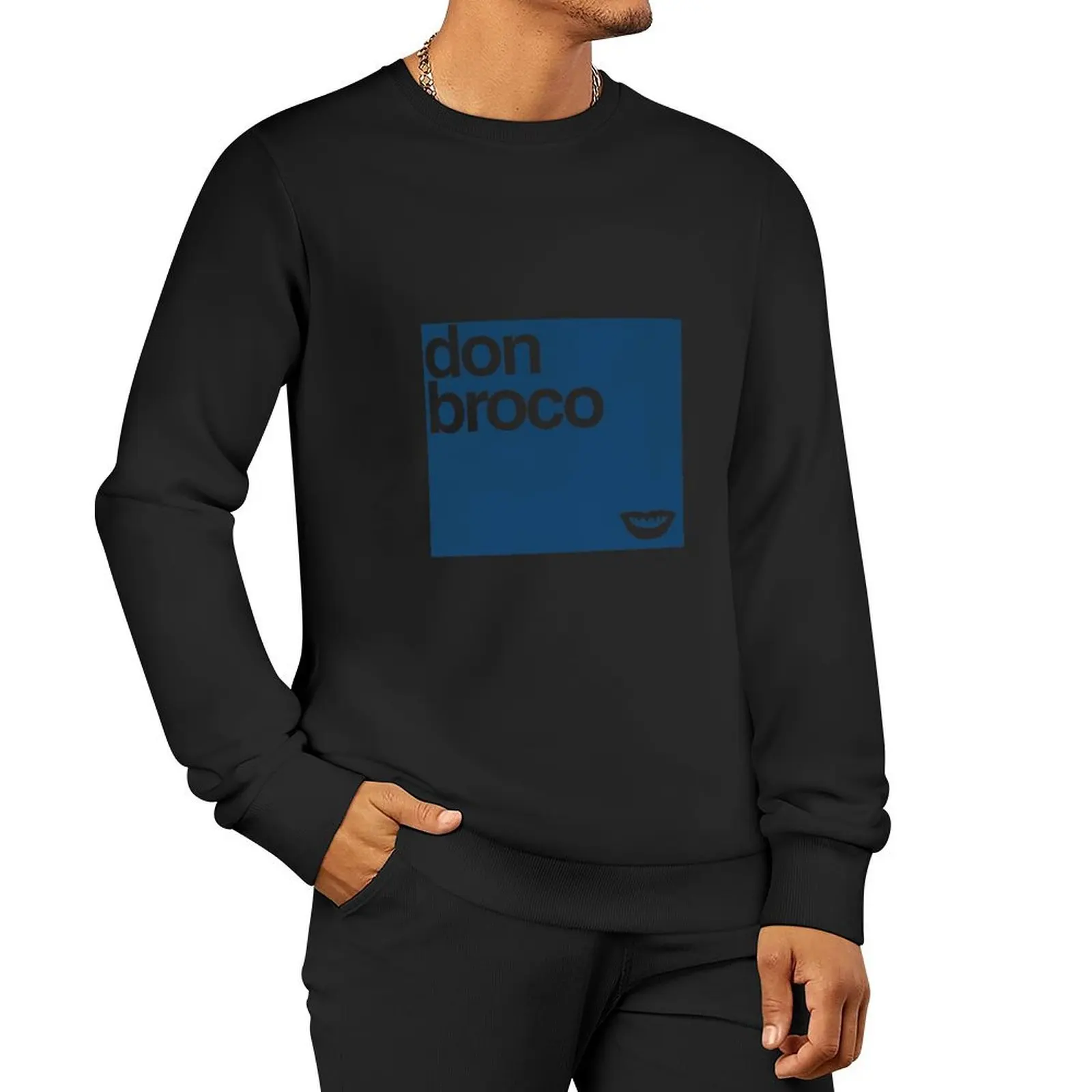 

db13 don broco best logo blue lip Pullover Hoodie tracksuit anime clothes autumn men sweatshirt