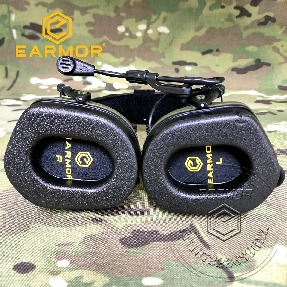 OPSMEN Earmor Airsoftsports Tactical M32 Noise Canceling Headphones Aviation Communication Softair Earphones Shooting