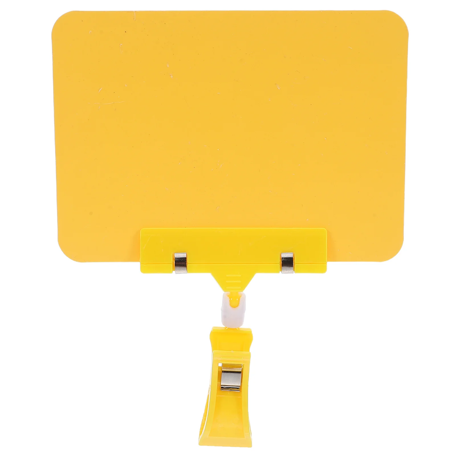 

8 set Price Tag Display Clip Holder Waterproof Pvc Erasable Retail Sign Clips Swivel Shelf Label Holders For Supermarket