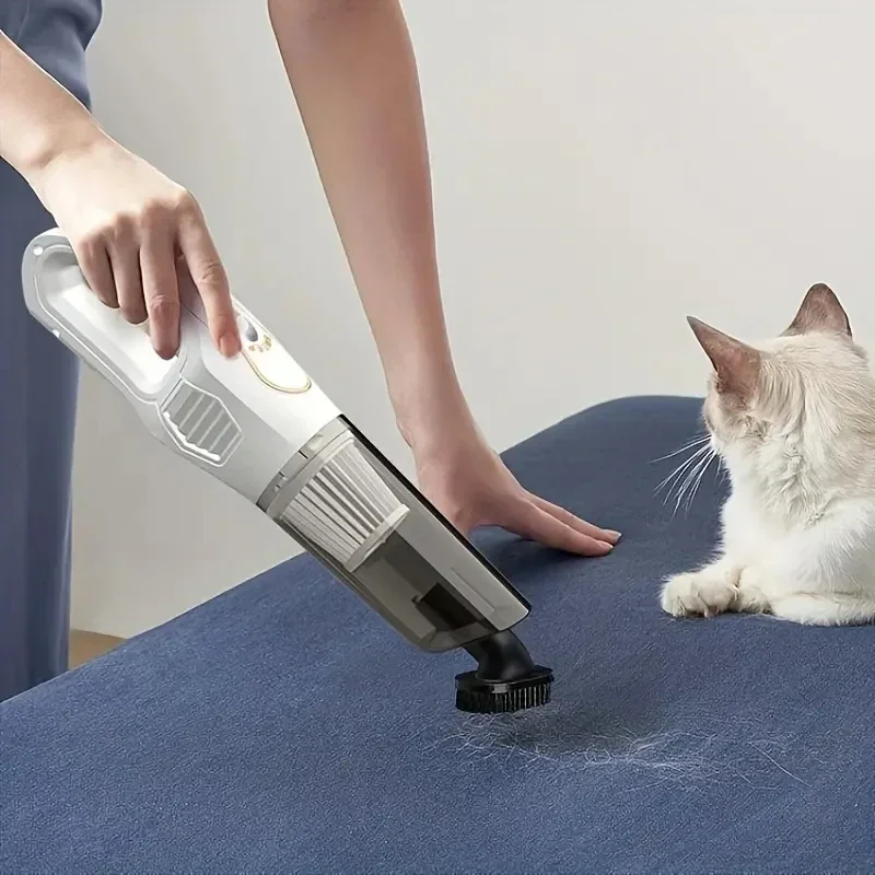 1PC-wireless suction and sweeping integrated household vacuum cleaner, high suction power, small handheld, silent and high,power