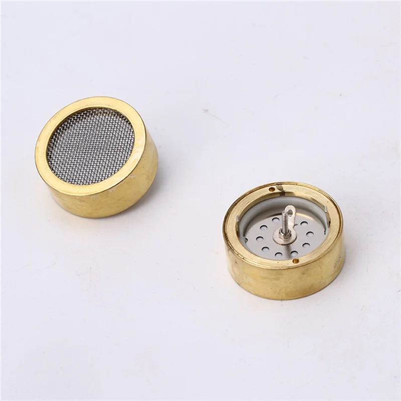 A93P 26Mm Copper Condenser Microphone Cartridge Capsule Replacements Large Diaphragm Microphone Electric Instrument Parts