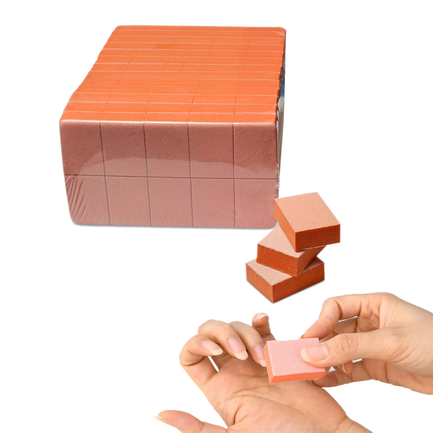 

130 PCS Nail Polish Polishing Buffer Block Double-sided Mini Sponge Polishing Polishing Pedicure And Manicure Tool