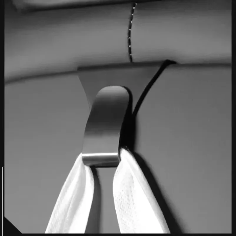 Picture 7: For Tesla Model X S 2025 2024 Front Seat Backrest Hook Sundries Storage Organizer Convenient Hanging Hook Interior Accessories