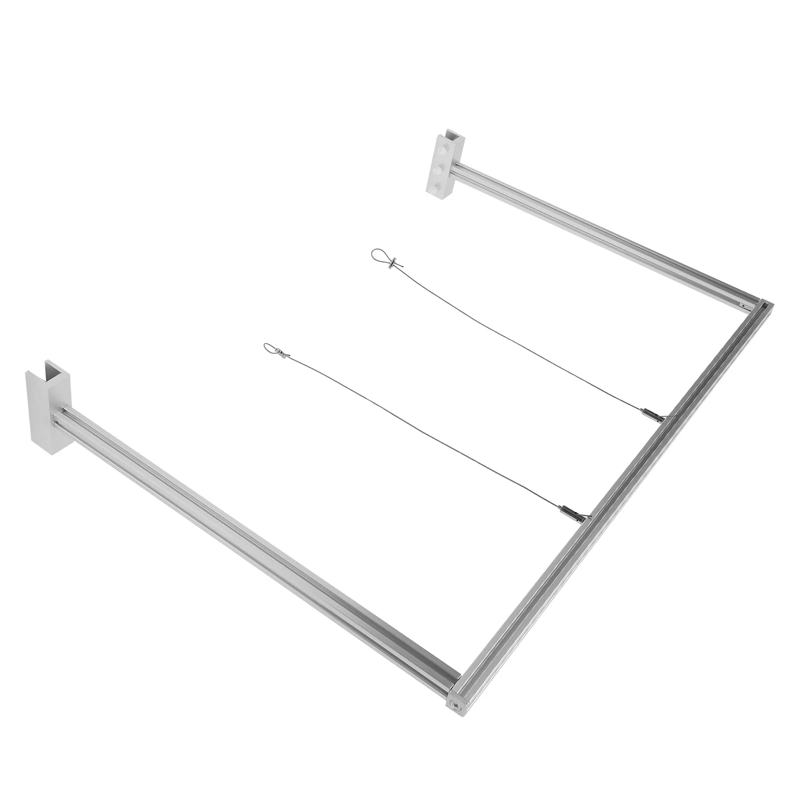 

1 set Aluminum Alloy Fish Tank Light Stand Lamp Bracket Durable Rack for Aquarium Mount Adjustable Position Small Size