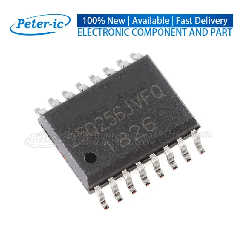 W25Q256JVFIQ 25Q256JVFQ W25Q256JVFQ SOIC-16 SOP16 NOR FLASH (1pcs)Peter-ic