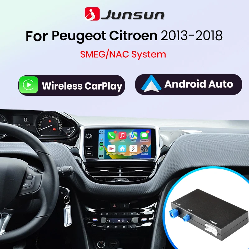 BrezžičniCarPlay in Android Auto modul za avtoradio