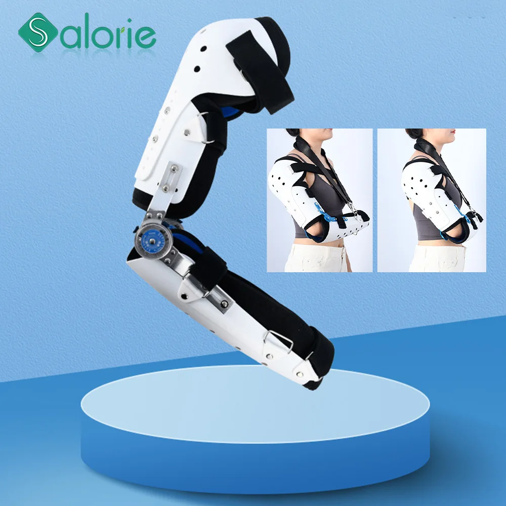 Adjustable Shoulder Abduction Fixation Brace Elbow Injury Shoulder Dislocation Orthosis Humerus Fractures Rehabilitation Support