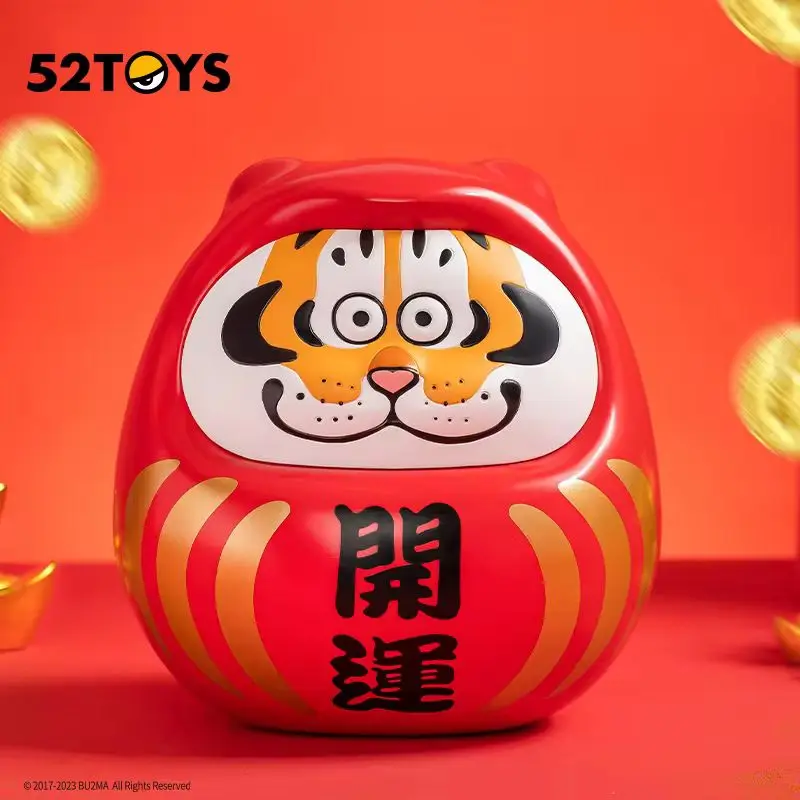 I Am Not Fat Tiger Lucky Dharma Anime Original Figure Collection Model Desktop Decoration Ornaments Doll Toys Housewarming Gift