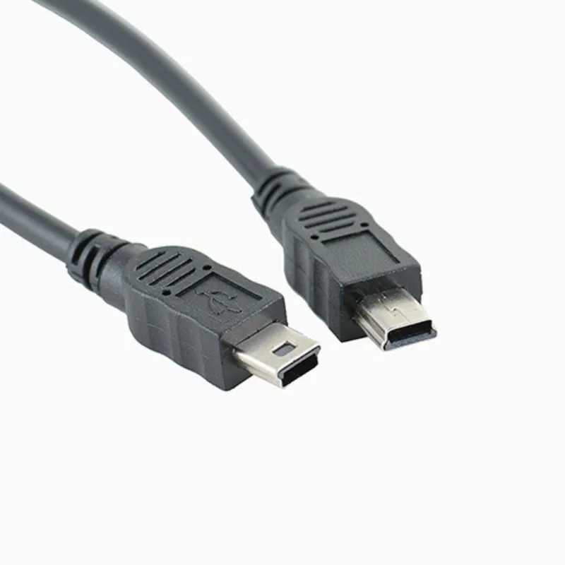 50cm 5Pin Mini USB Mini B Male to Mini B Male M/M Extension Data Line Cable cord data & charge