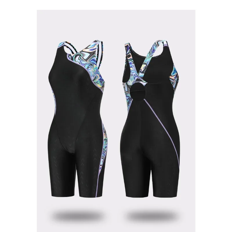 

Женские раздельные купальники с цветными блоками и вкладышами для груди, в спортивном стиле, с пятью элементами.