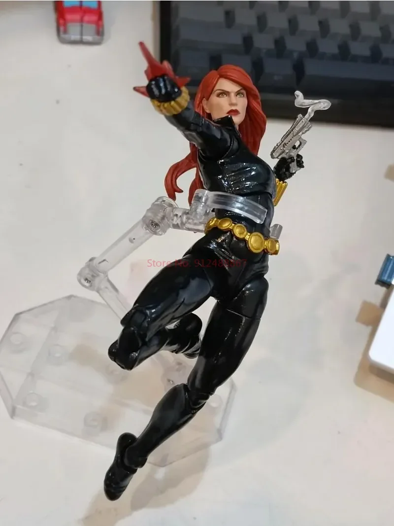 Marvel Legends Avengers Beyond Earth'S Mightiest Black Widow 60th Anniversary Model Action Figure Toy Collection Surprise Gift