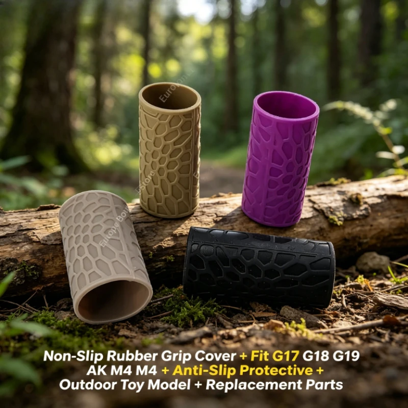 

Anti-Slip Rubber Grip Cover for G17 G18 G19 AK M4 Non-Slip Protective Outdoor Toy Model Replacement Parts